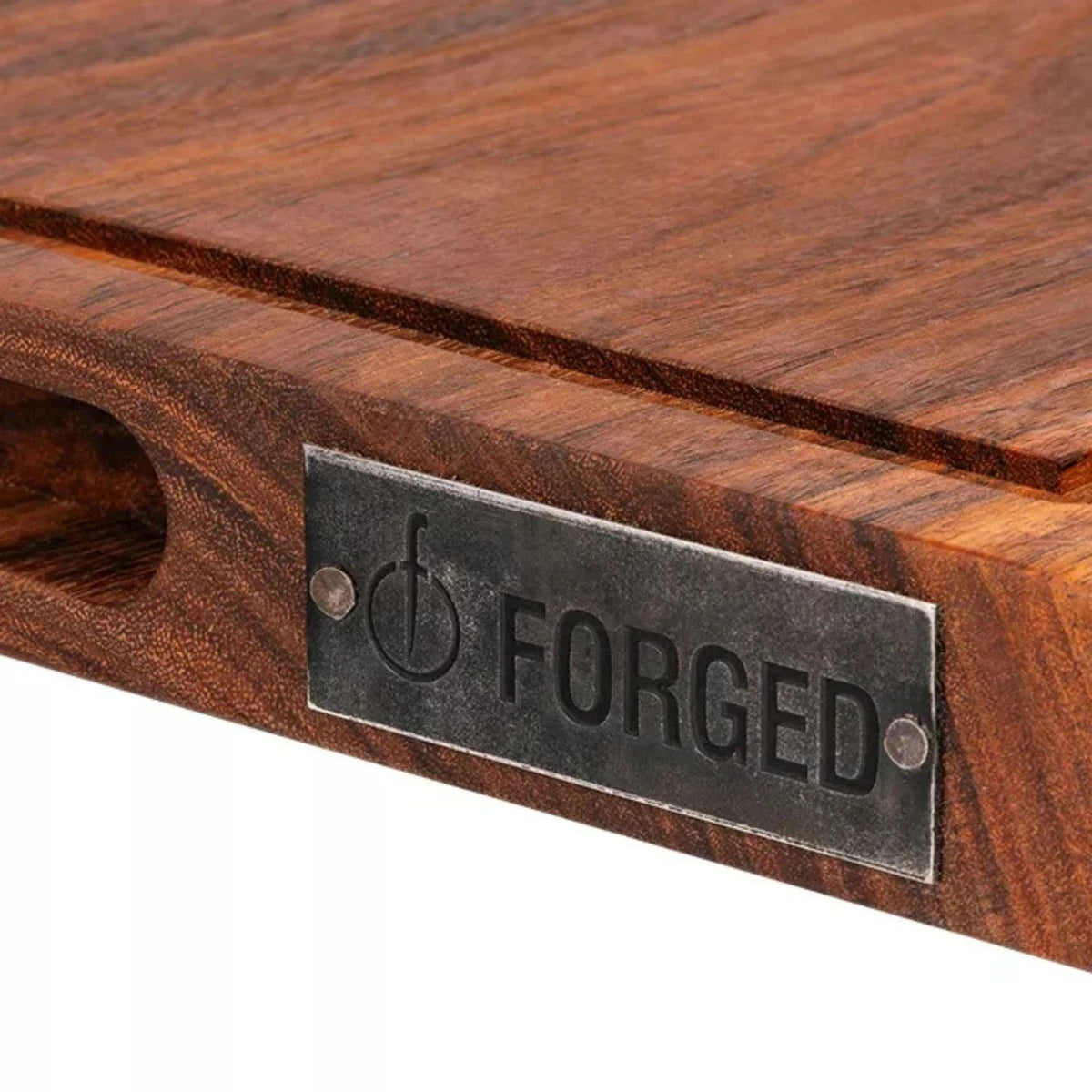 Forged Cutting Board Acacia Wood 55 x 35 x 3.5 cm