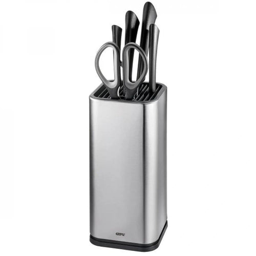 Gefu Insiem Stainless Steel Knife Block For 14 Knives