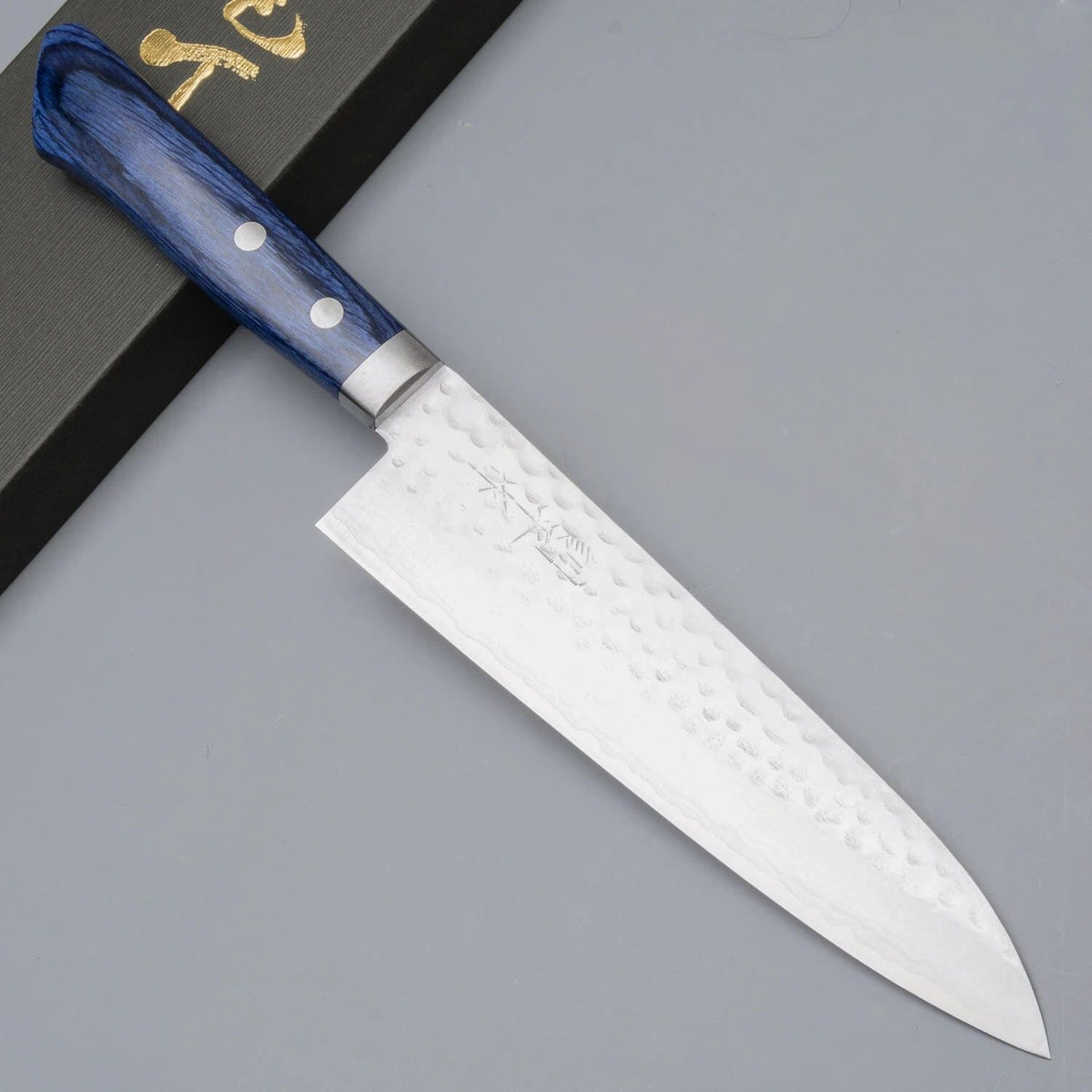 Masutani VG-10 Tsuchime Blue Chef's Knife 18 cm