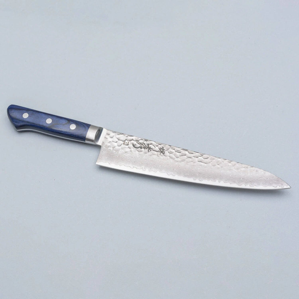 Sakai Takayuki 33 Layer Damascus Blue Gyuto 21 cm