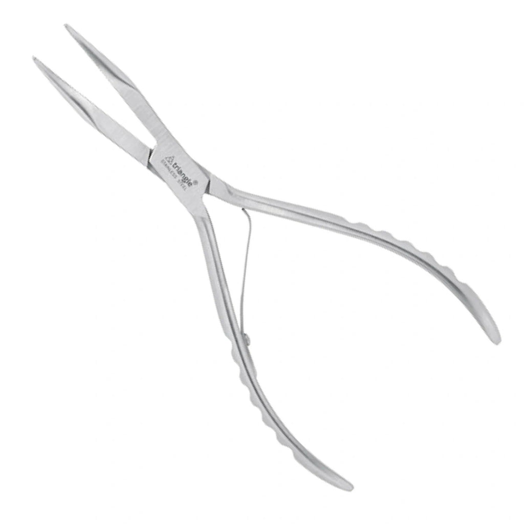 Triangle Fish Bone Pliers Stainless Steel Curved