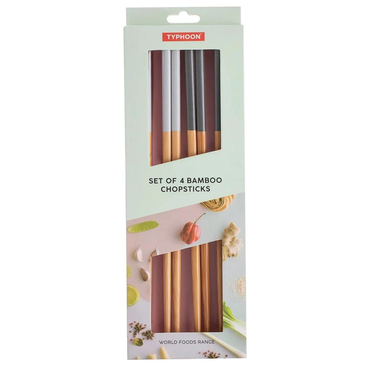 Typhoon Bamboo Chopsticks (4 pairs)